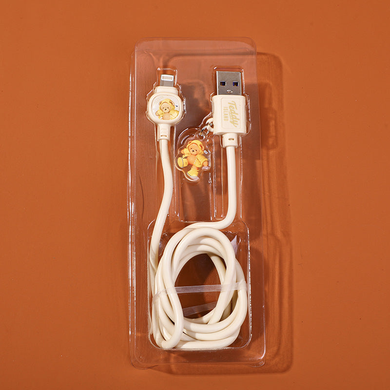 CABLE DE DATOS - APPLE - TEDDY ISLAND