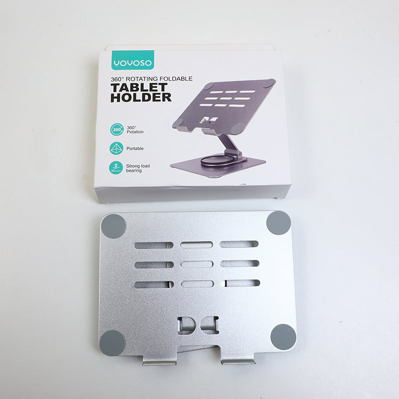 SOPORTE PARA TABLETS - PLATEADA