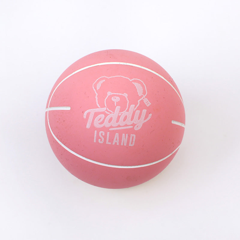 PELOTA 6CM - TEDDY ISLAND - ROSADA