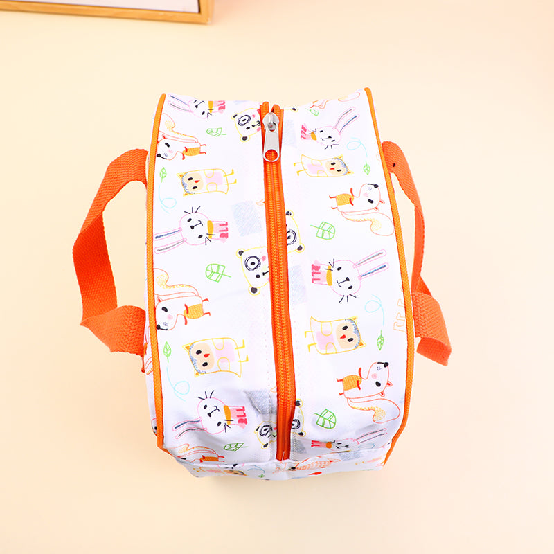 LONCHERA CUADRADA INSULADA - NARANJA