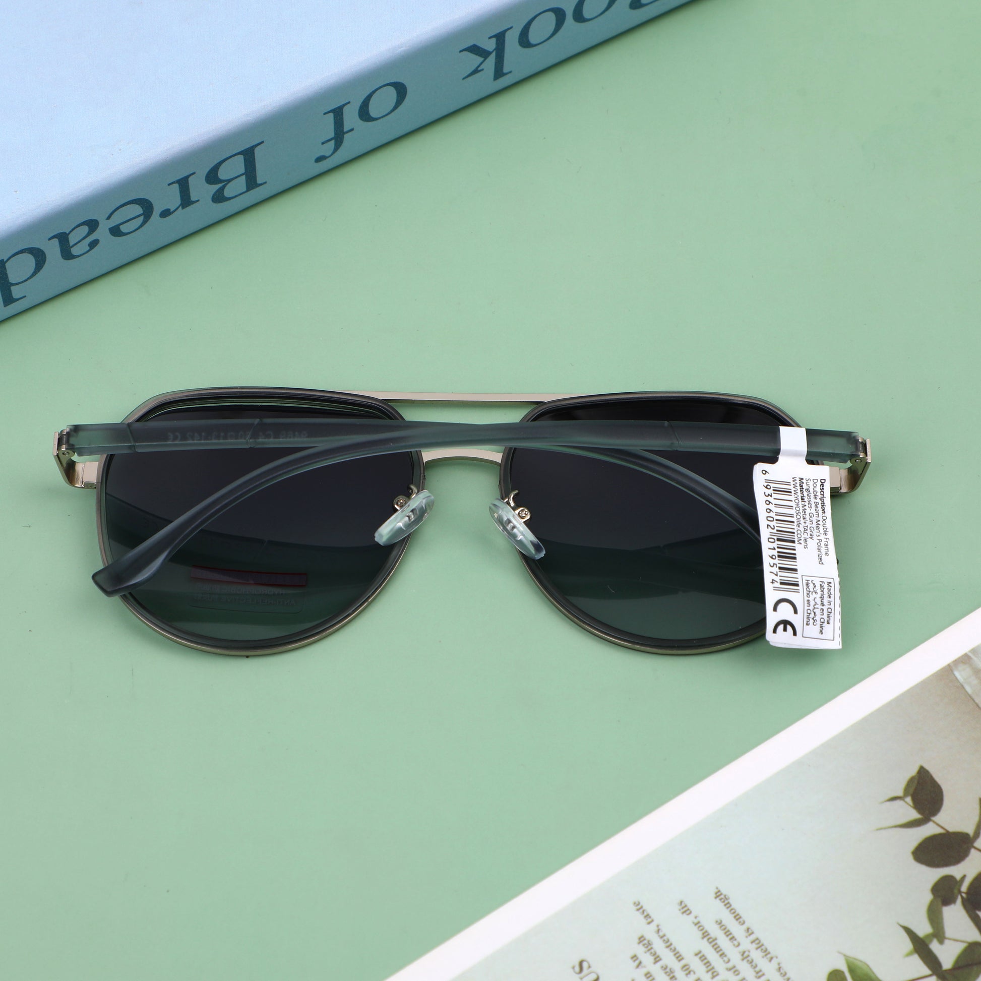 GAFAS DE HOMBRE - AVIADOR - GRIS