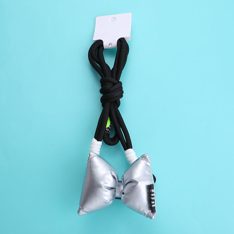 CUERDA PARA EL CELULAR - LAZO PLATEADO