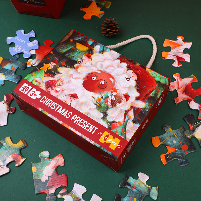 JUGUETE - ROMPECABEZA NAVIDEÑO - 60 PIEZAS