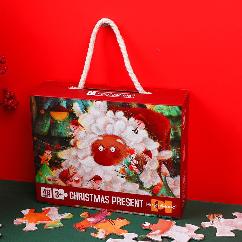 JUGUETE - ROMPECABEZA NAVIDEÑO - 60 PIEZAS