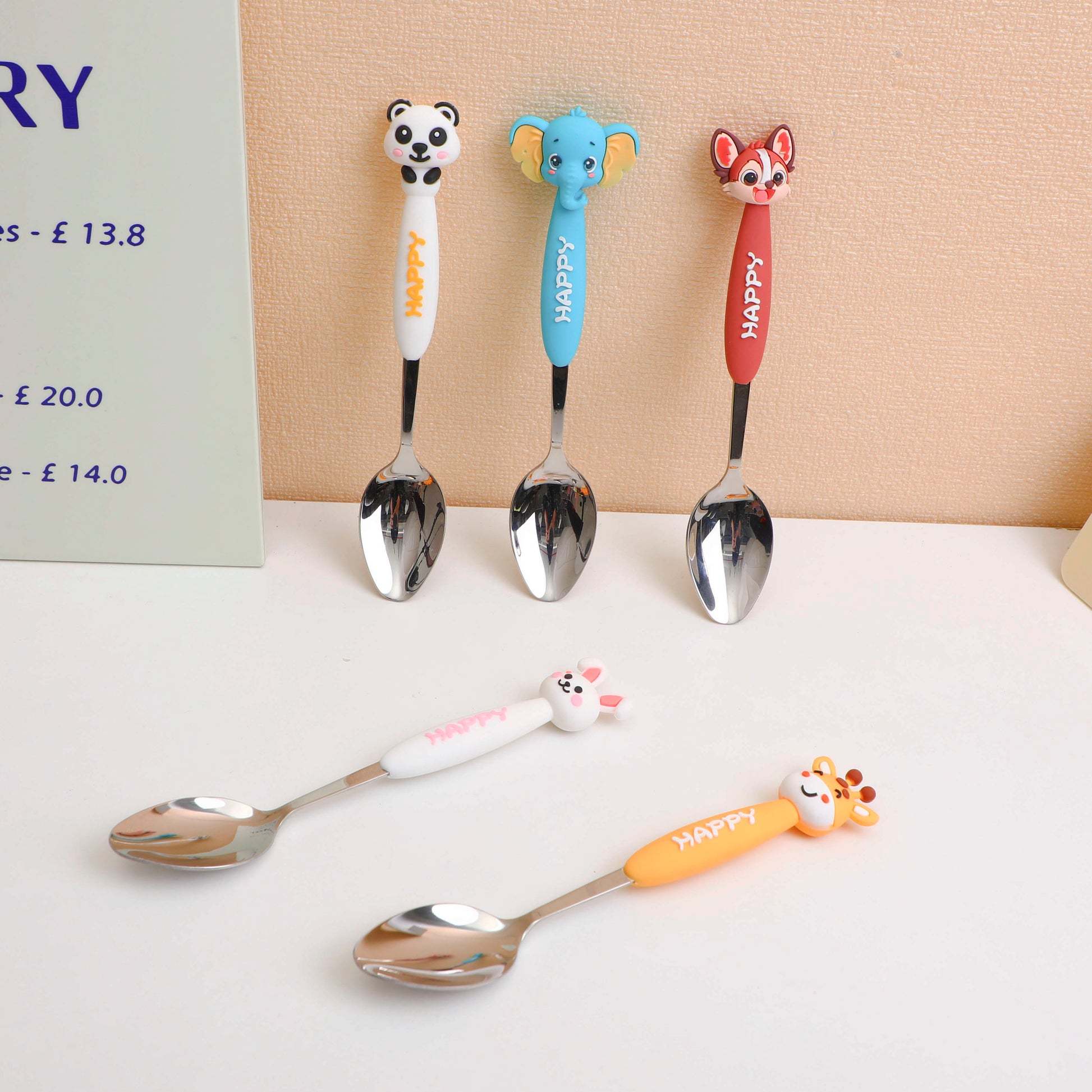 CUCHARA CON ANIMALES