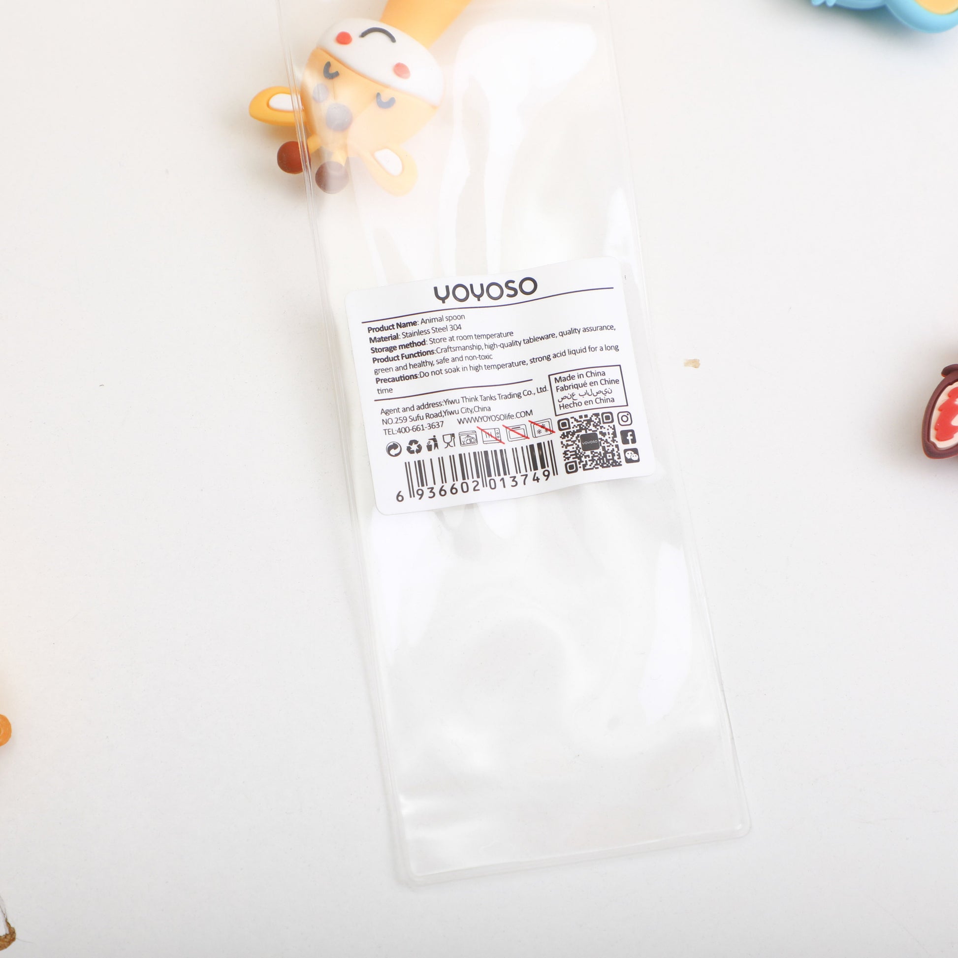 CUCHARA CON ANIMALES