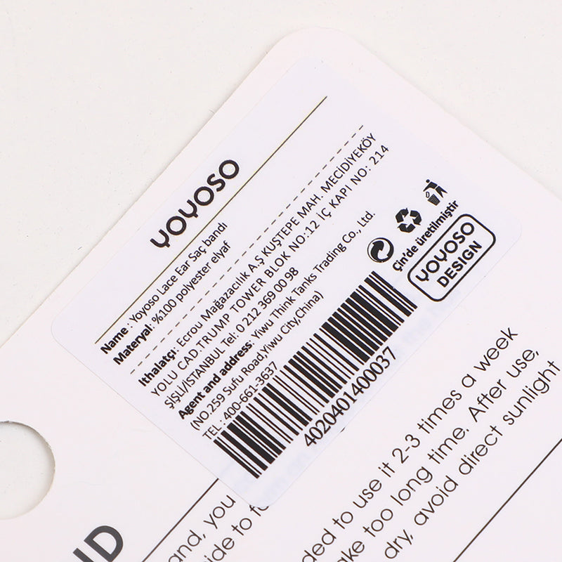 DIADEMA PARA CABELLO - GATO