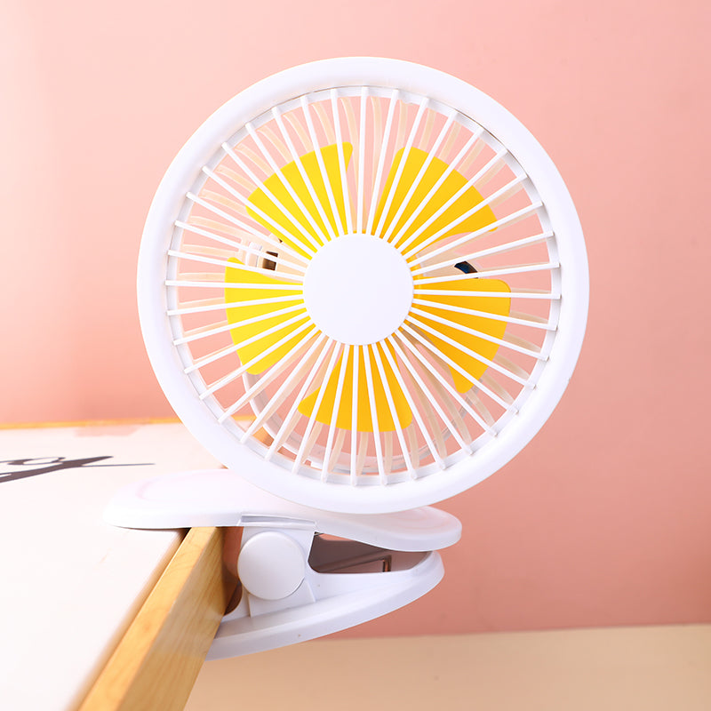VENTILADOR CON CLIP - BLANCO