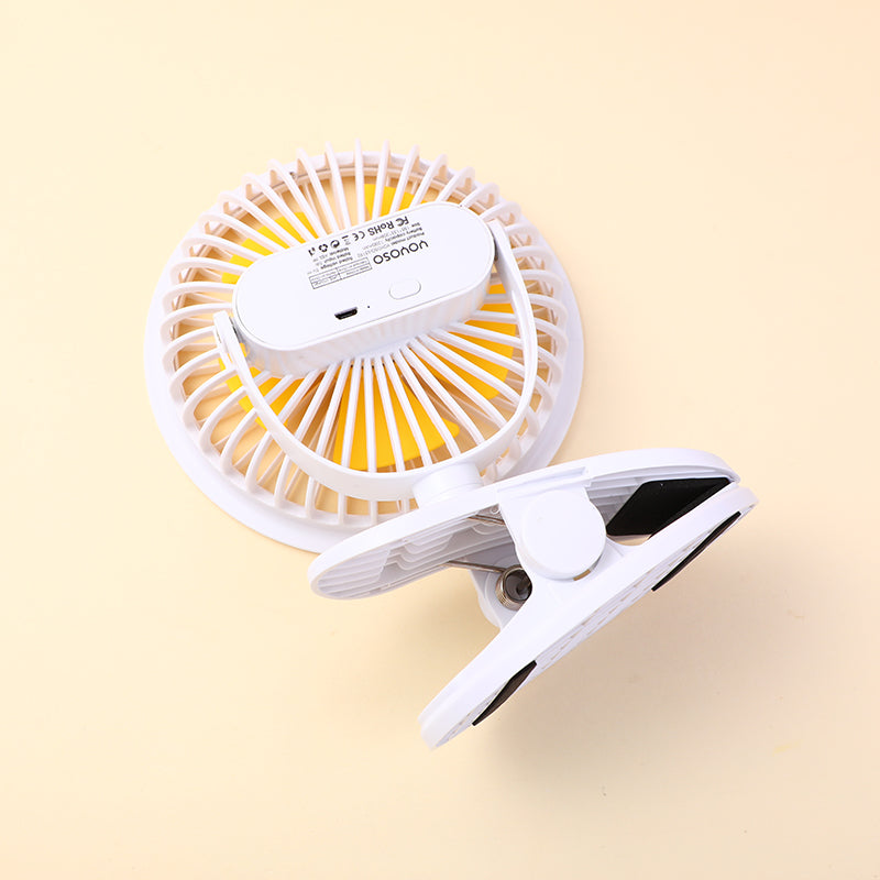 VENTILADOR CON CLIP - BLANCO