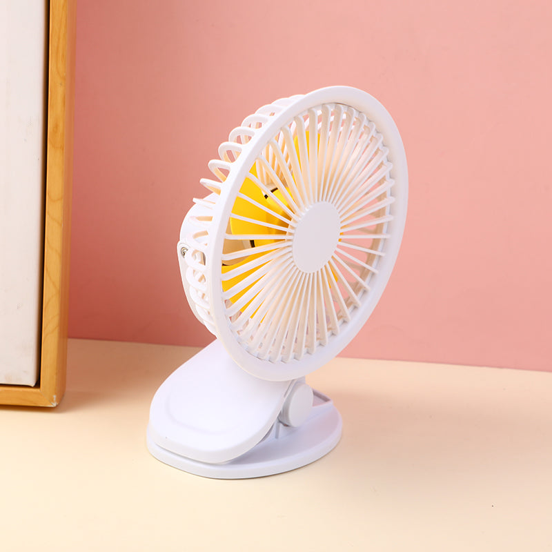 VENTILADOR CON CLIP - BLANCO