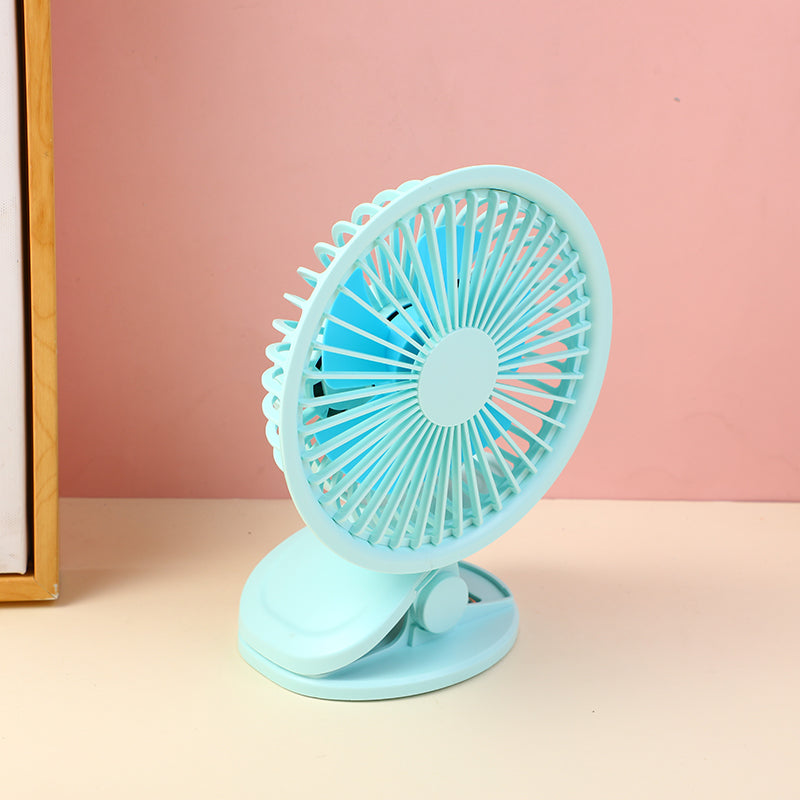 VENTILADOR CON CLIP - AZUL