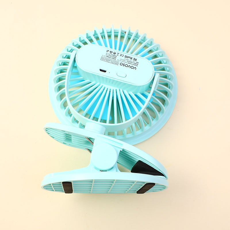 VENTILADOR CON CLIP - AZUL