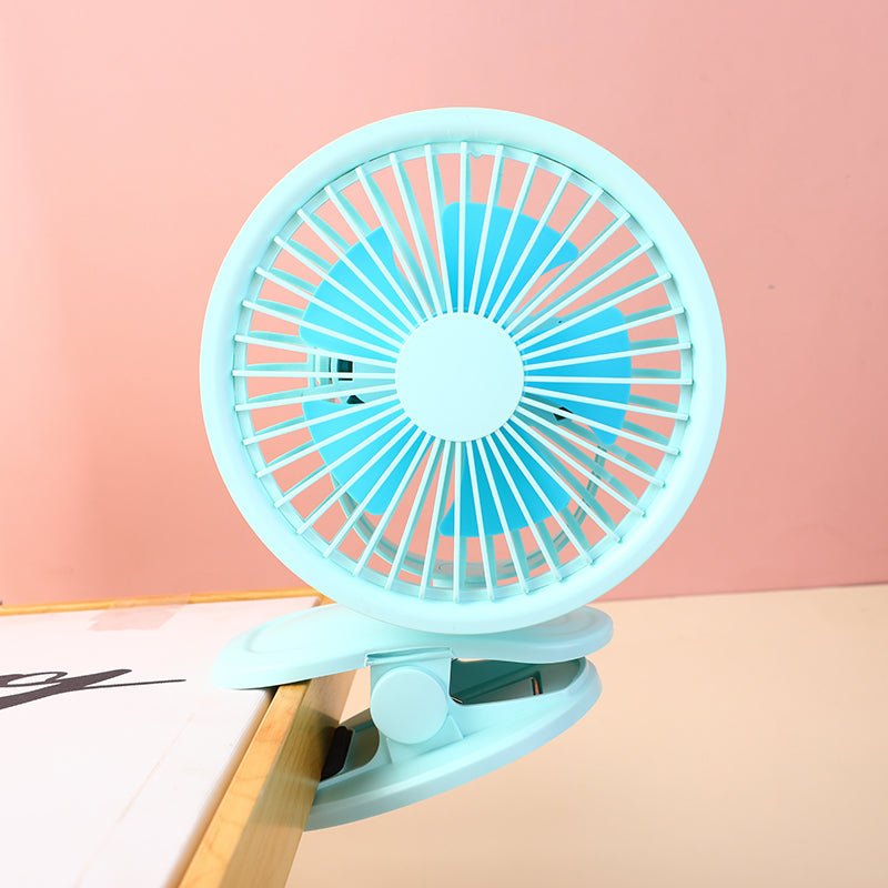 VENTILADOR CON CLIP - AZUL