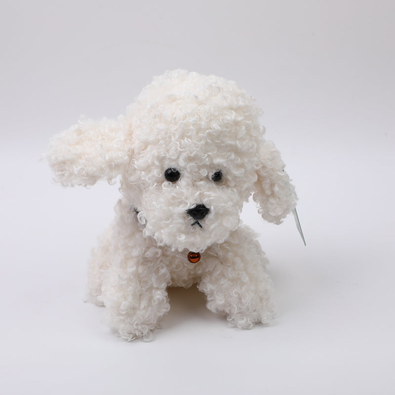 PELUCHE - PERRITO - BLANCO - 22CM