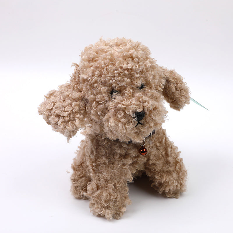 PELUCHE - PERRITO - BEIGE - 22CM