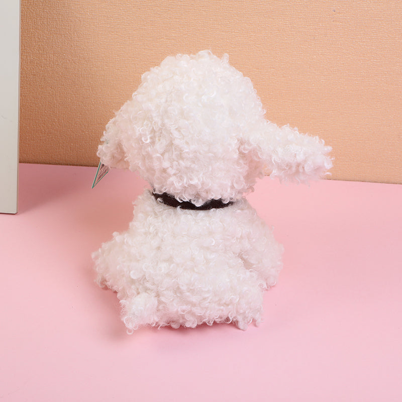 PELUCHE - PERRITO - BLANCO - 22CM