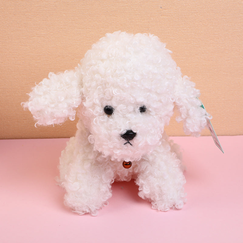 PELUCHE - PERRITO - BLANCO - 22CM
