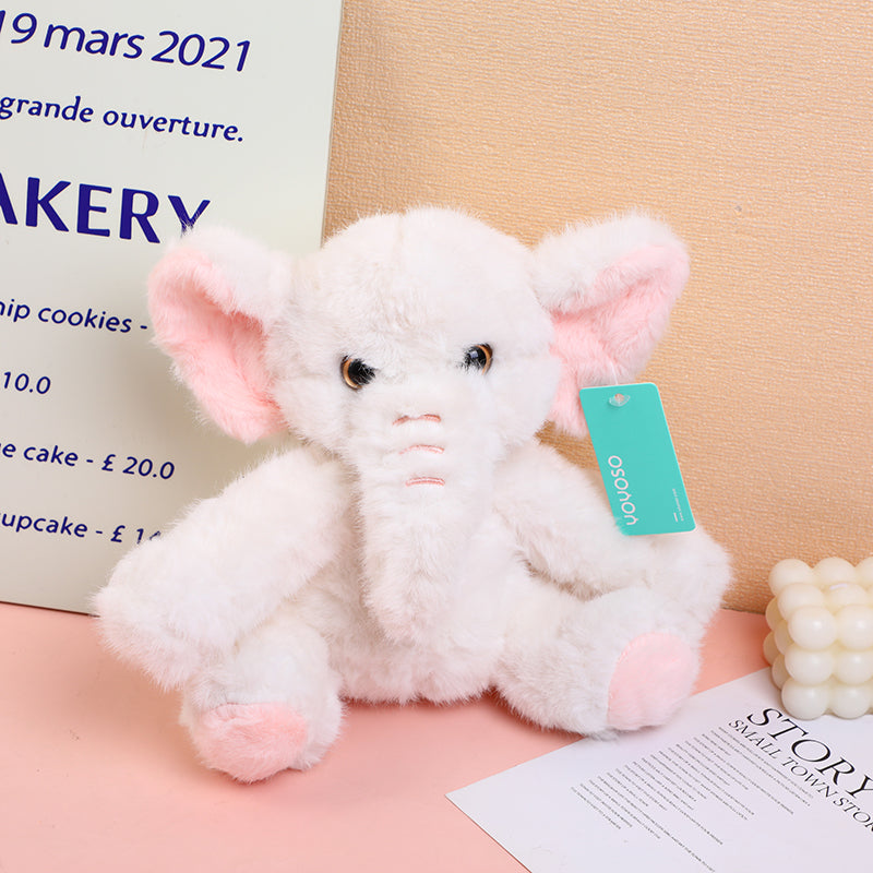 FIGUTA DECORATIVA - ELEFANTE BLANCO- 25