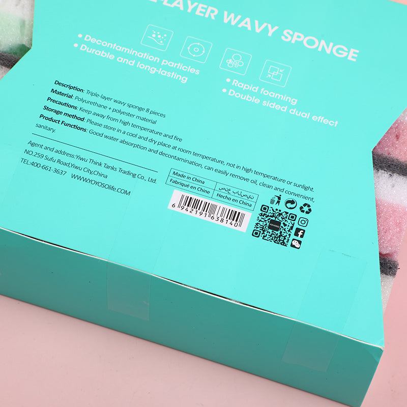 ESPONJA PARA LAVAPLATOS - 8UND