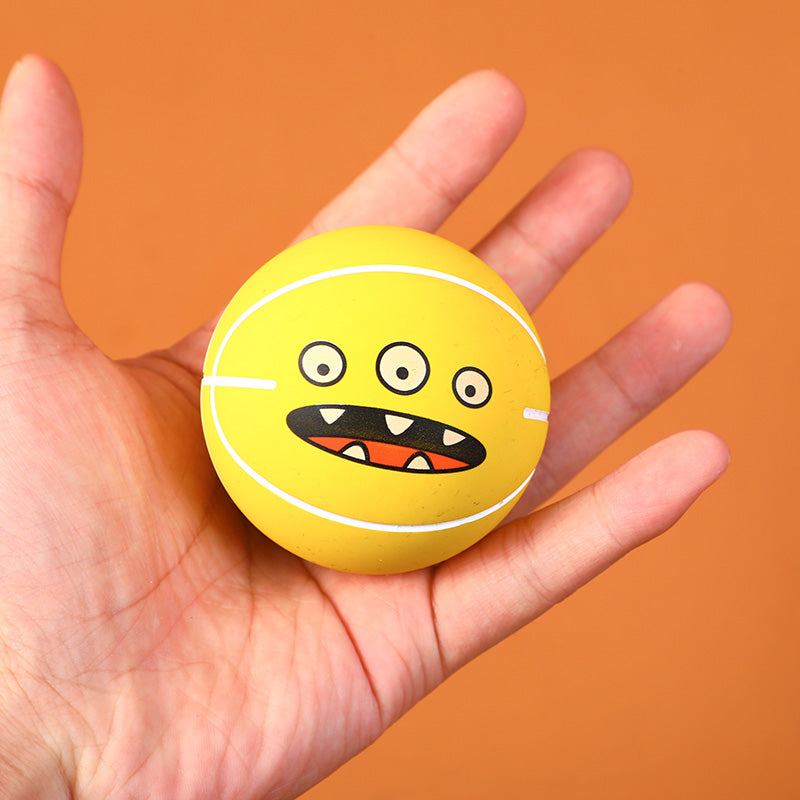 JUGUETE - PELOTA AMARILLA- 6CM