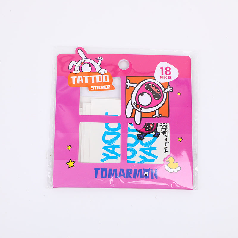 TATUAJES TEMPORALES - TOMARMON - ROJO Y AZUL