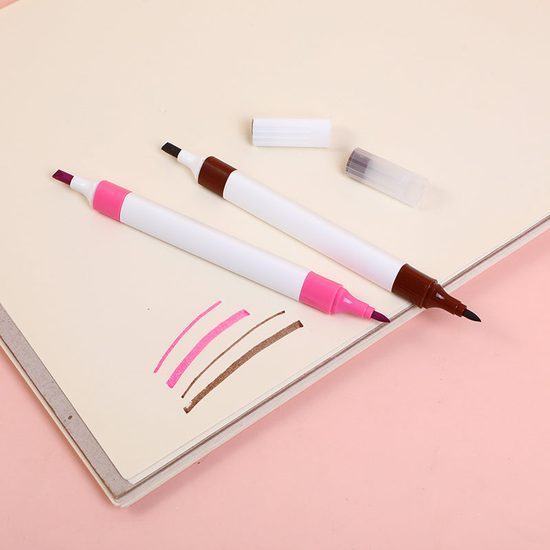 SET DE 36 MARCADORES DOBLE PUNTA