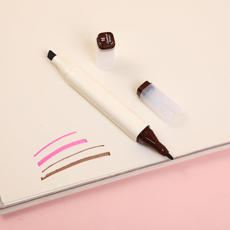 SET DE 24 MARCADORES DOBLE PUNTA