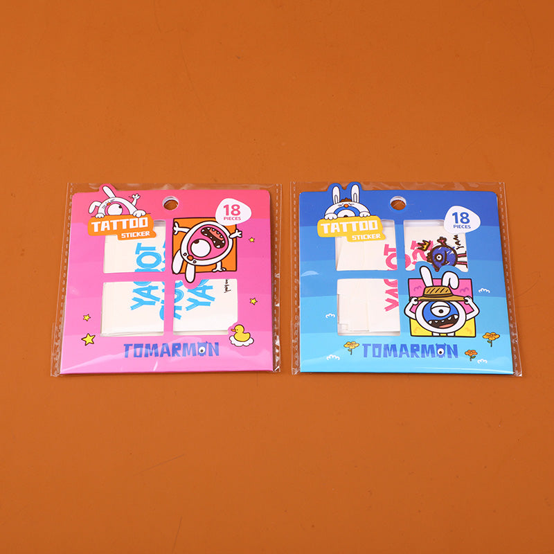 TATUAJES TEMPORALES - TOMARMON - ROJO Y AZUL