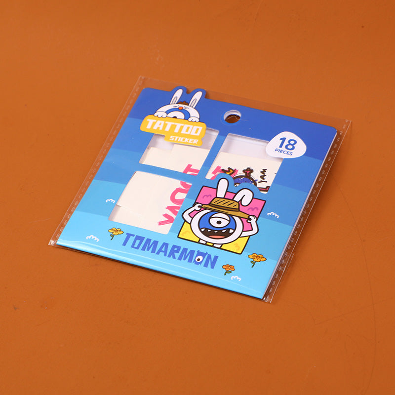 TATUAJES TEMPORALES - TOMARMON - ROJO Y AZUL