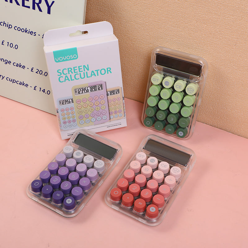 CALCULADORA TRANSPARENTE