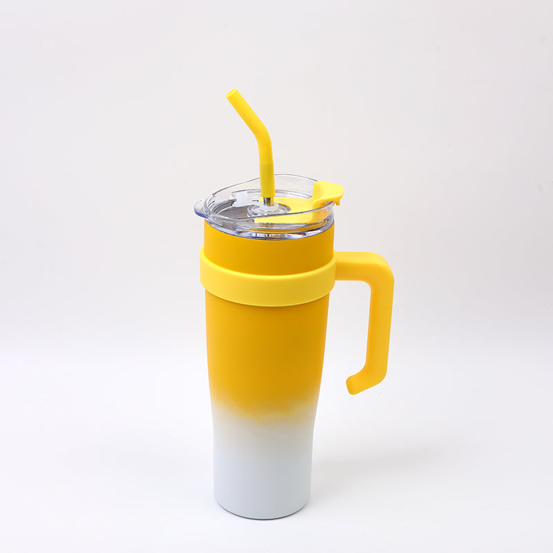TERMO INSULADO CON PITILLO - AMARILLO