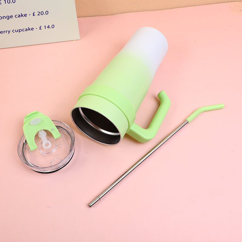 TERMO INSULADO CON PITILLO - VERDE