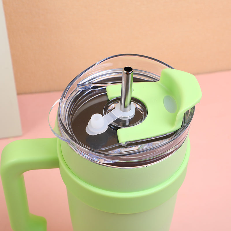 TERMO INSULADO CON PITILLO - VERDE