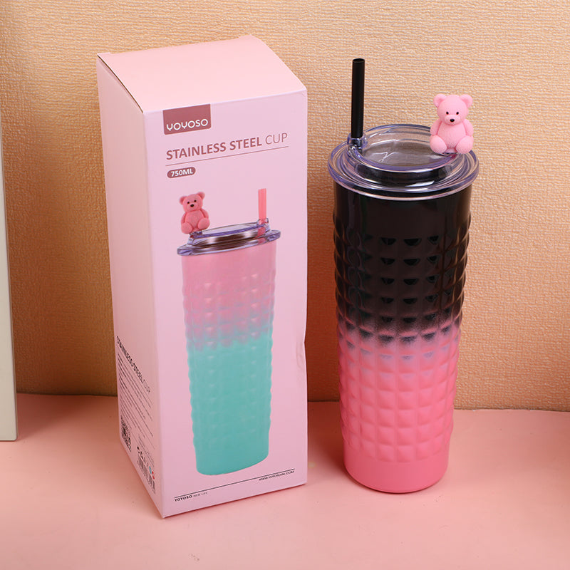 TERMO INSULADO CON PITILLO - 750ML