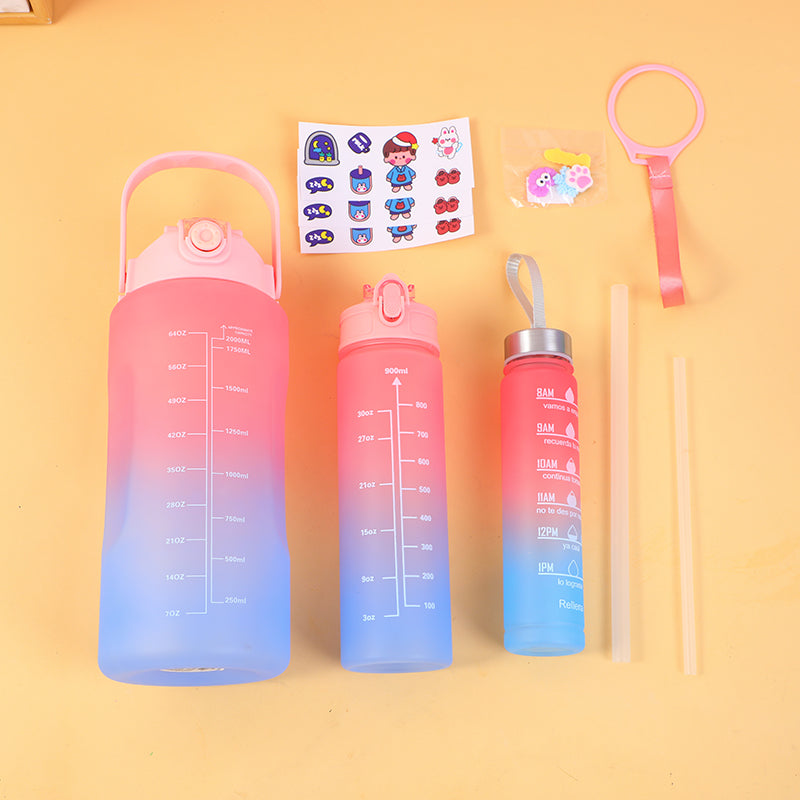 TERMO PLASTICO DEGRADADO - SET DE 3 UND