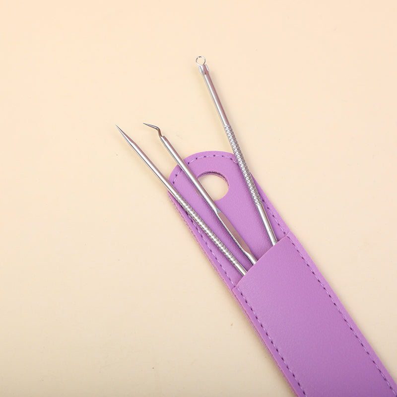 AGUJAS PARA ACNE - MORADA - 3 UND