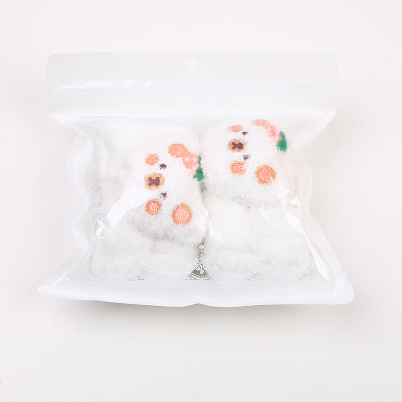 MUÑEQUERAS DE OSO BLANCAS - 2UND