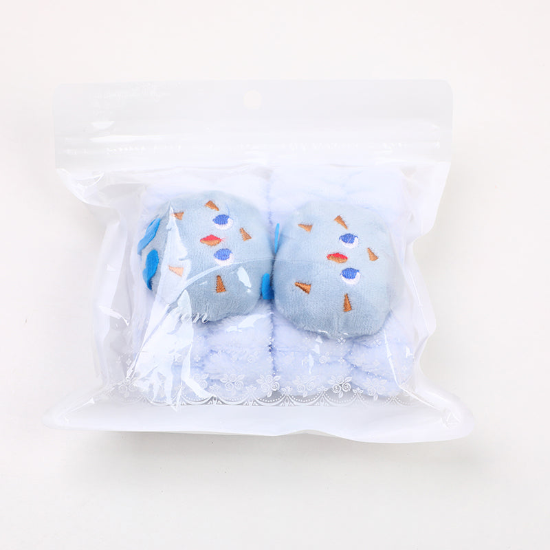 MUÑEQUERAS DE NUBE AZUL - 2UND