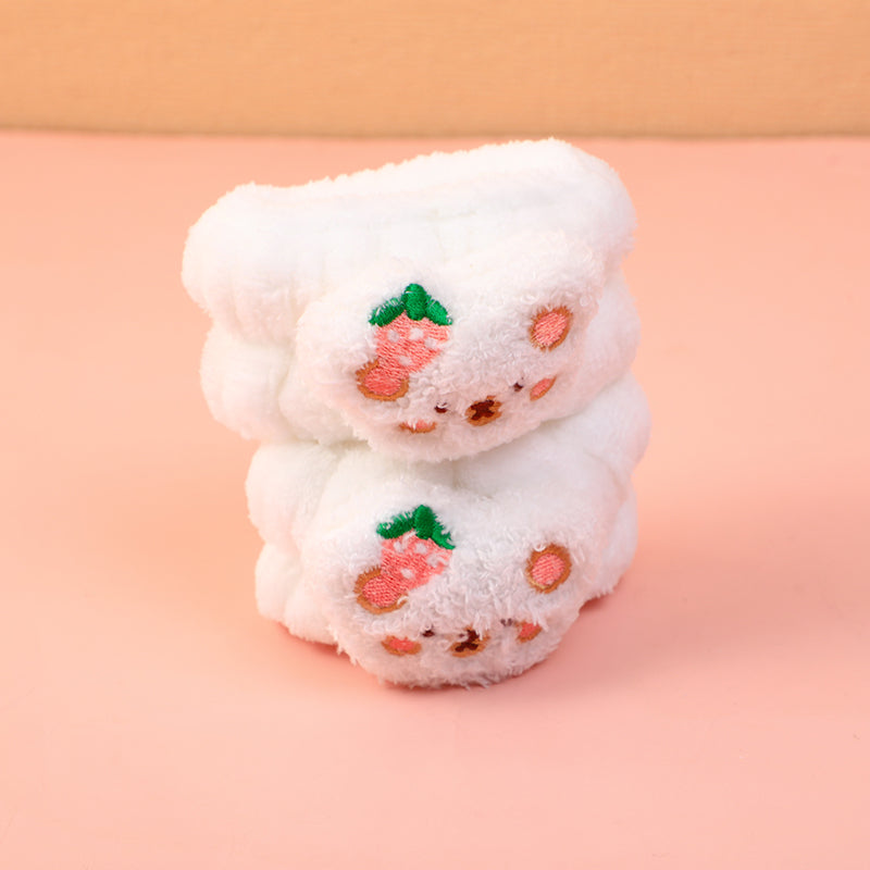 MUÑEQUERAS DE OSO BLANCAS - 2UND