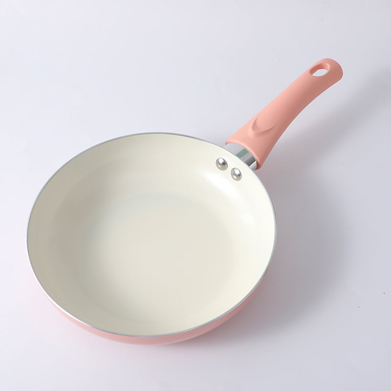 SARTEN DE ALUMINIO 20CM - ROSADO