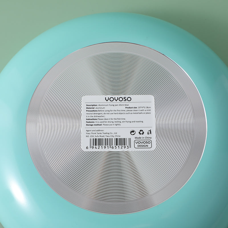 SARTEN DE ALUMINIO 20CM - AZUL