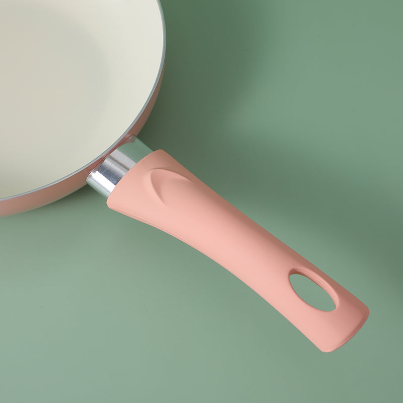 SARTEN DE ALUMINIO 20CM - ROSADO