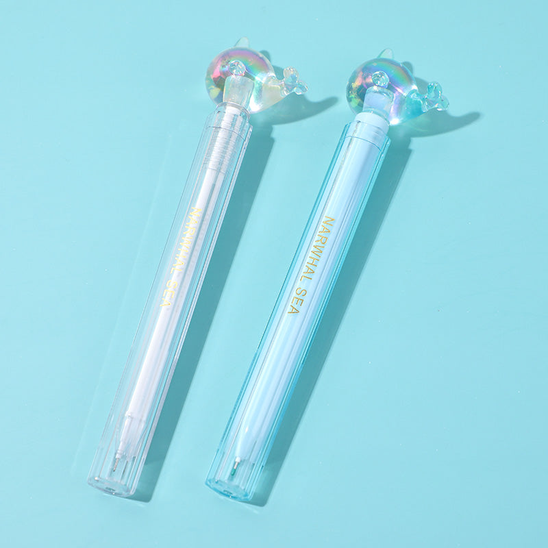 BOLIGRAFO DE CRISTAL - BALLENA - TINTA NEGRA