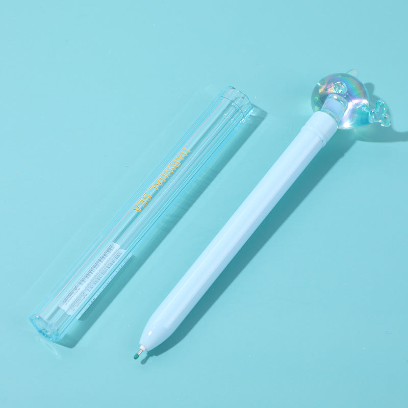 BOLIGRAFO DE CRISTAL - BALLENA - TINTA NEGRA