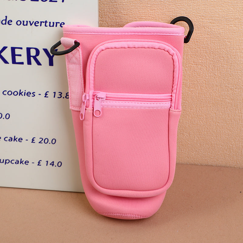 FUNDA PARA TERMO EN NEOPRENO - FUCSIA