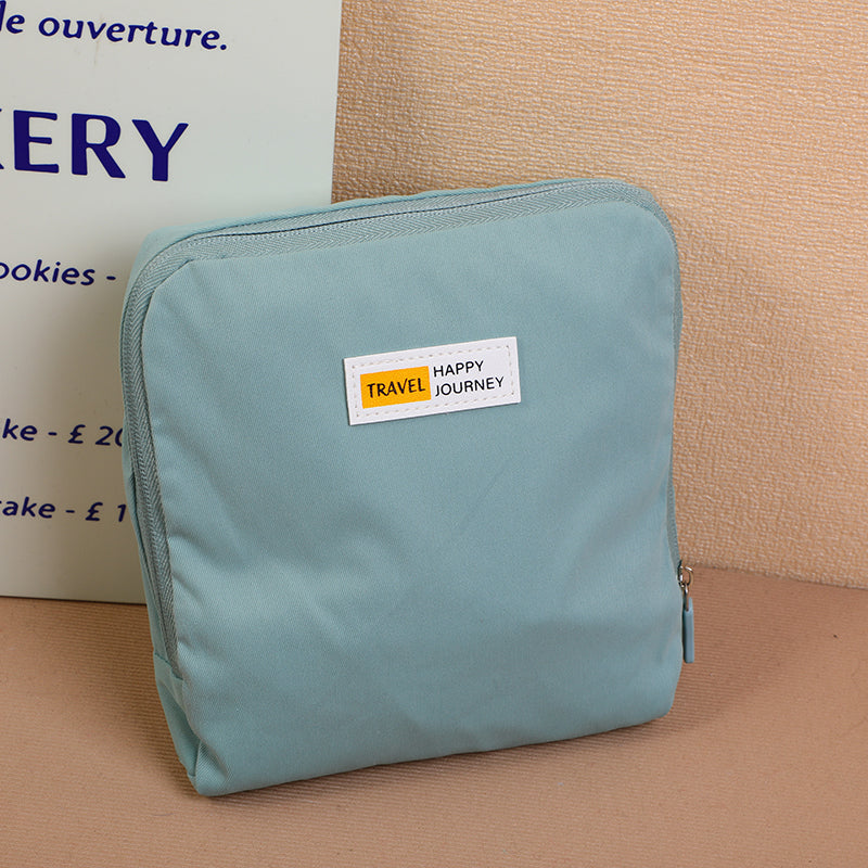 ORGANIZADOR DE EQUIPAJE PLEGABLE - AZUL CLARO