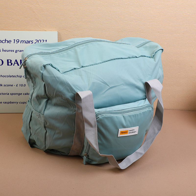 ORGANIZADOR DE EQUIPAJE PLEGABLE - AZUL CLARO