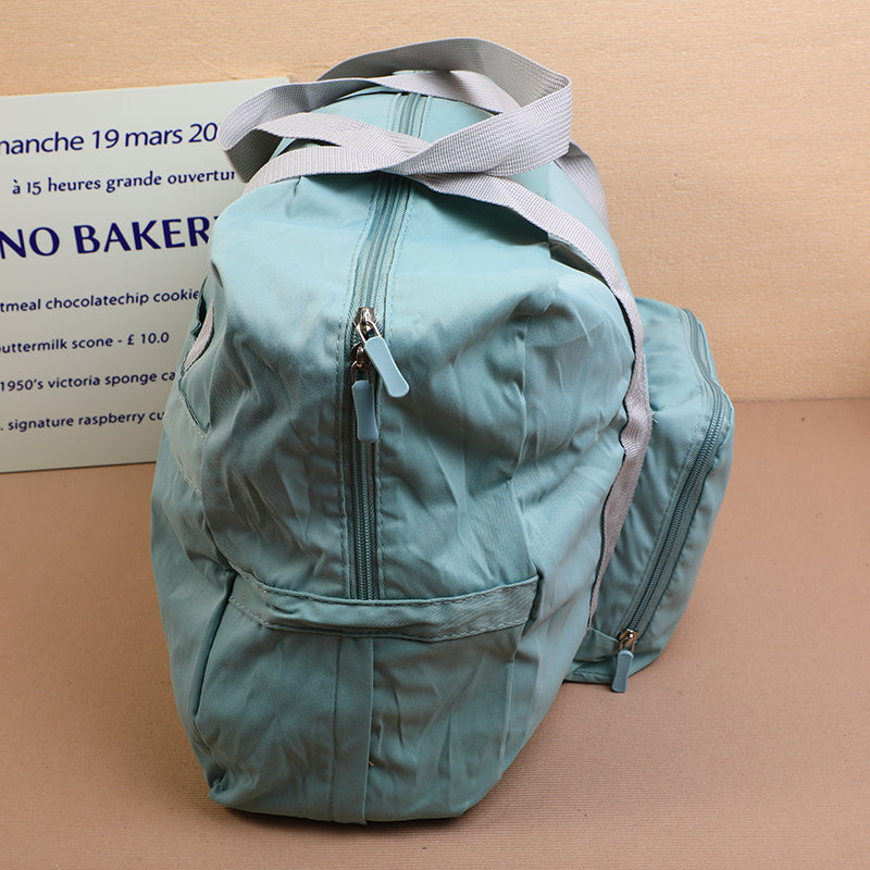 ORGANIZADOR DE EQUIPAJE PLEGABLE - AZUL CLARO