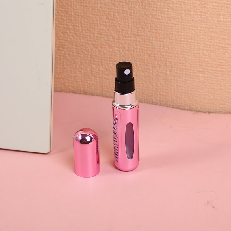 FRASCO DISPENSADORA DE PERFUME 5ML - ROSADO