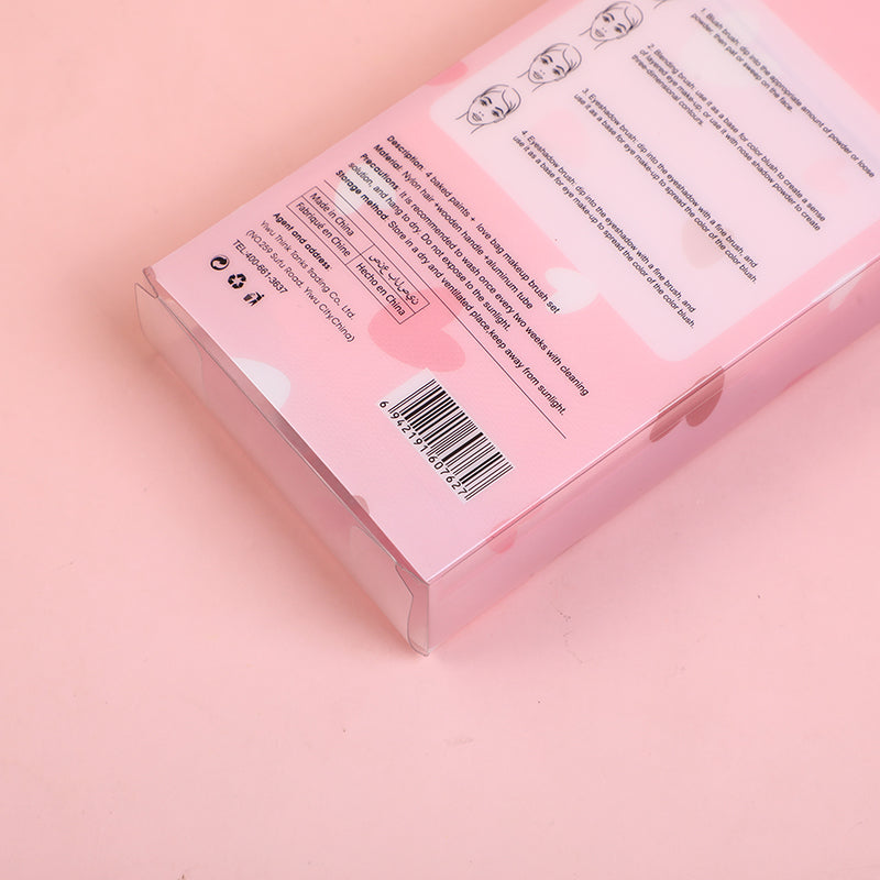 SET DE 4 BROCHAS  CON ESTUCHE